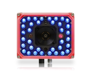 Matrix 320 ~ 36 blue LEDs with red front and 1 red LED